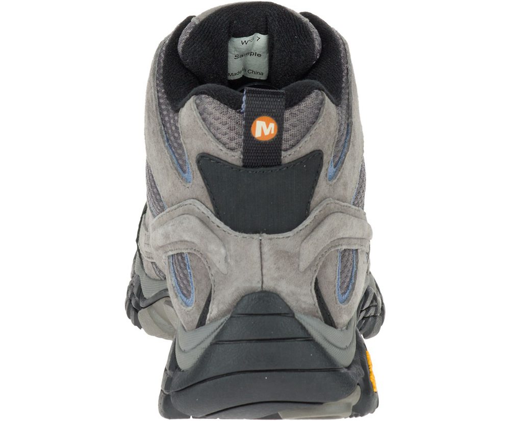 Botas Senhora - Merrell Moab 2 Mid Waterproof - Cinzentas - CEV803164